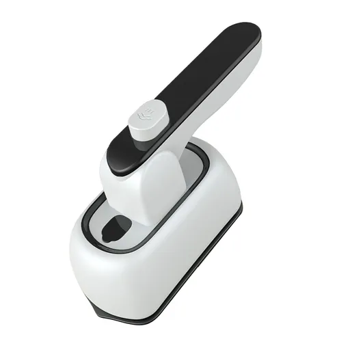 Portable Travel Steam Iron for Clothes 40W Rotating Handheld Mini Ironing Machine with 25ml Water Tank for Wet and Dry Use White