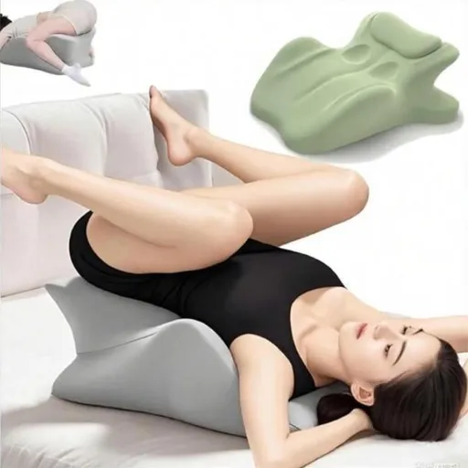 Intimacy Pillow 27 Degree Couples Pillow for Couples Sweet Spot Intimacy Pillows, Maintains Perfect 27 Angle Every Time, Firm Foam that Won?t Shift, Waterproof & Washable Cover - Green - Size 23.22 * 18.11 * 9.44 in