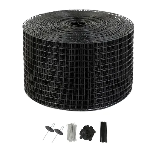8in x 100ft Solar Panel Bird Guard Critter Guard Roll Kit 70pcs Fasteners