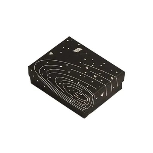 20x Holographic Silver Foil Jewelry Box for Earrings Bracelets Rings Packing Box - 7*9*3cm(Box)