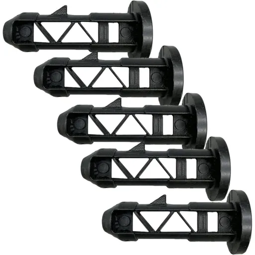 5 Pieces Trash Can Lid Hinge Pins, Garbage Can Flexible Bin Cover Fixing, PP Material for Household, Commercial, and Outdoor Use (5 Pcs)