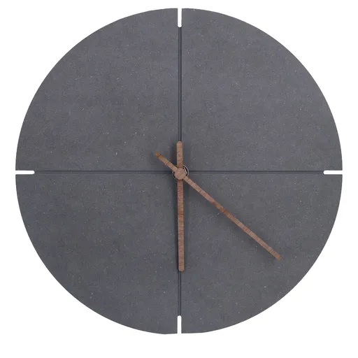 Nordic Style Simple Wooden Wall Clock Quartz Movement Wall Clock for Office Living Room