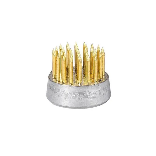 Round Flower Base Holder Spiky Frog Fixed Tool Floral Arrange For Ikebana Kenzan - 23mm