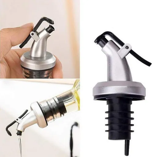 3 Pcs Leak-proof Cap Olive Oil Dispenser Bottle Designed for Oil,Olive Oil Pour Spout Vinegar, Sauce