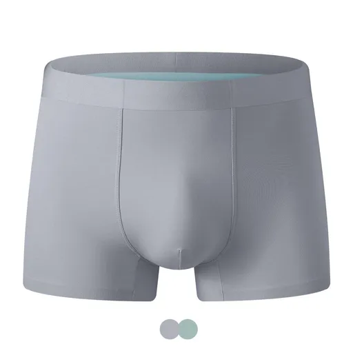 100 Pcs Modal Men Underwear Antibacterial Breathable... Xinghe Silver 3XL