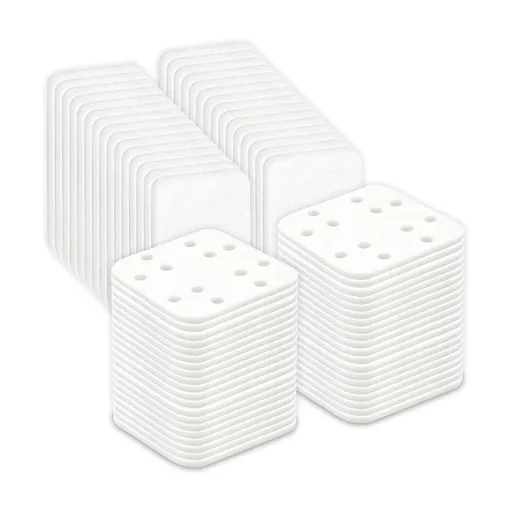 Humidifier Replacement Demineralization Pads, 60 Pack Cotton Pad Set for Routine Humidifier Upkeep, Scale Reduction Support, and Daily Use