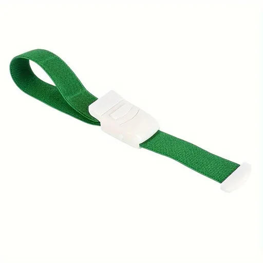 1pc Colorful Emergency Tourniquet Quick Release Buckle First Aid for Outdoor Sport Emergency Bleeding Stopping Green