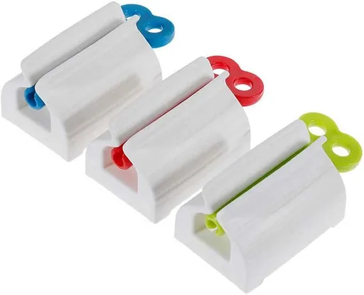 3 Pack Multi Purpose Tube Squeezer Dispenser Bathroom Toothpaste Holder,Hair Color Dye/Cosmetic/Oil Paint Squeezer