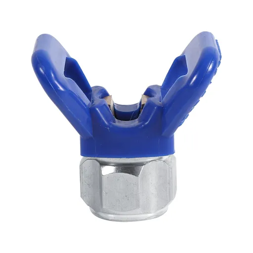 Airless Paint Spray Sprayer Gun Tip Guard Nozzle Seat Replacement Universal Tool Blue New