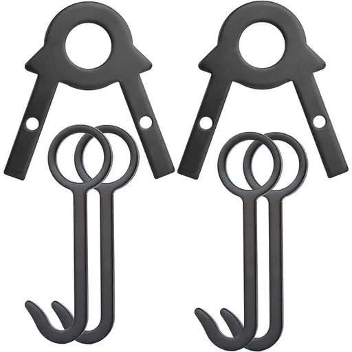 Steel Shooting Target Stand Kit - Steel Target Hangers Hanging Hook - Target Stand Bracket - DIY Target Kit - for 1 Inch Pipe