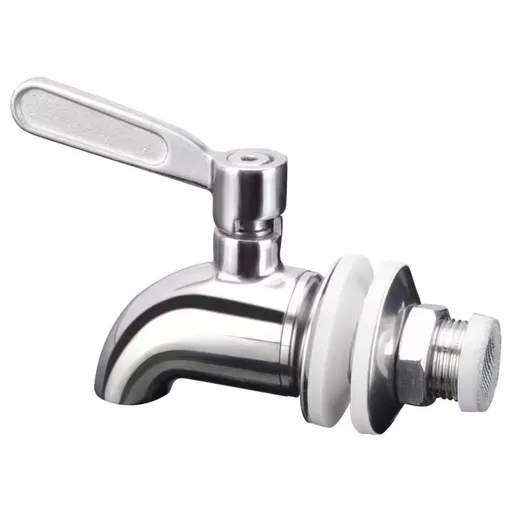 Replacement Spigot for Beverage Dispenser, Stainless Steel Spigot for Drink Dispenser, ​Water Dispenser Faucet, with Anti-Cloggin