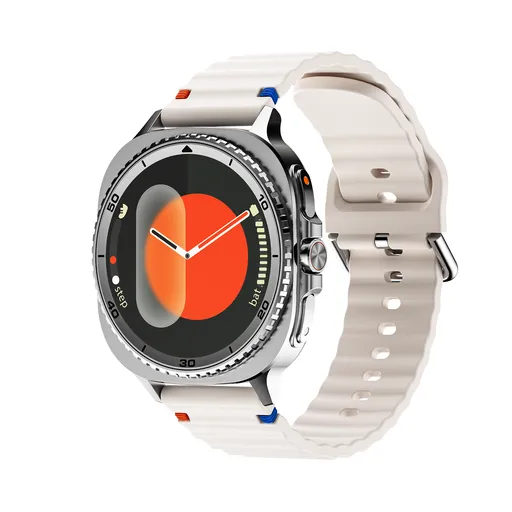Watch8Classic-MA33 Fitness Smartwatch Bluetooth Call Waterproof Health Tracker for iPhone Android,Silver