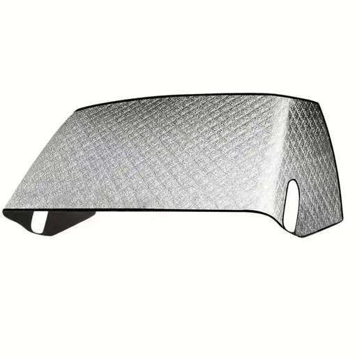 RV front windshield cover, sunshade, sun protection, heat insulation, sunshade, car use, anti frost, anti snow, windshield, anti snow cover（207*157*74cm）