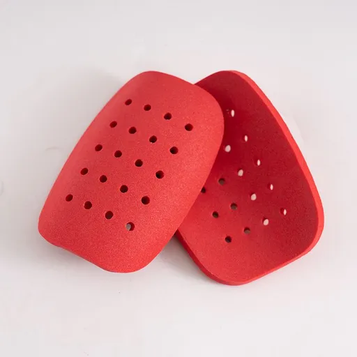 Universal Football Shin Guard Sports Leg Protector Pad Breathable Soccer Leg Shin Guards Footballs Training Equipment - Red S