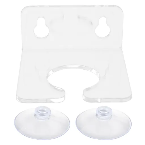 Bathtub Wine Glass Holder with Suction Cups Transparent Acrylic Portable Goblet Rack for Home Bathroom