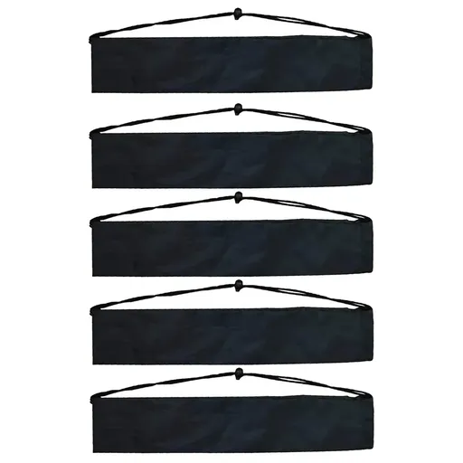 5pc Tripod Stand Drawstring Storage Bag Polyester Foldable Portable