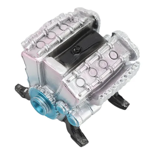 8 Cylinder Engine Model Creative Simulation Resin Car Engine for Ornaments Decoration