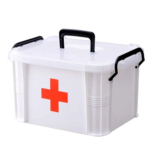 Clear Medicine Chest Household Medicine Storage Box Portable Family Multi-Layer Medicine Storage Box Reasonable