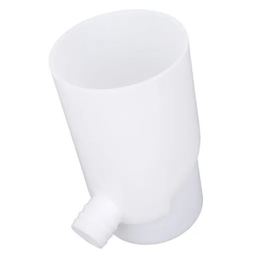 10cm Rainwater Collection System Efficient Round Downspout Diverter for Irrigation Systems Aquariums White