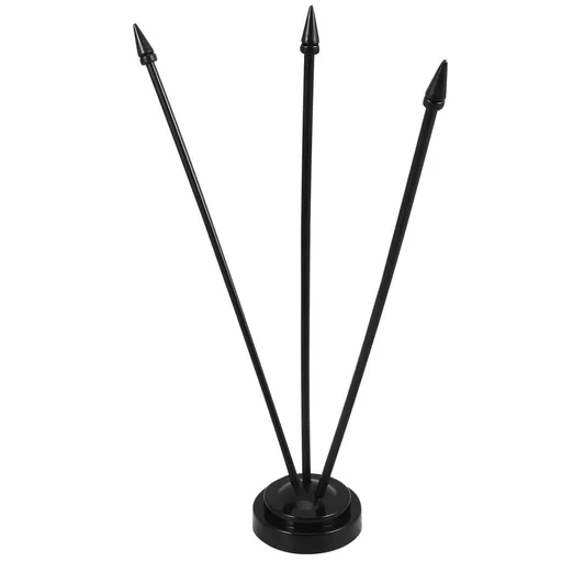Mini Flag Holder Stand for Small Flags, Desk and Outdoor Flagpole Display, Office and Home Flag Stand