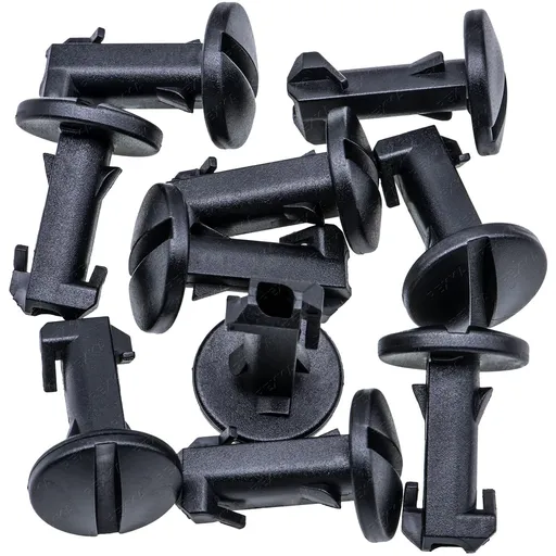 Rexka 10pcs Bumper Cover Retainer Tow Bracket Cover Body Liner Twist to Lock Retainer Clip for Land Rover LR012844 Discovery LR4 Range Rover Sport Velar