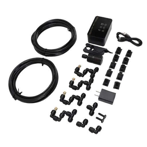 Smart Reptile Mister System Timer Function Automatic Terrariums Reptile Mister with Copper Nozzles US Plug 110-240V