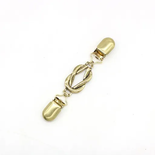 Elegant Retro Sweater Clips for Women, Shawl Holder Necklace Closure for Dress and Pants Waist Adjustment