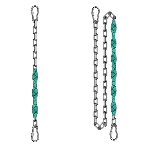 Stainless Steel Permanent Rust Chain Free Quick Links, Load Bearing, for Swing, Yoga, Hammock, sandbag Suspension.