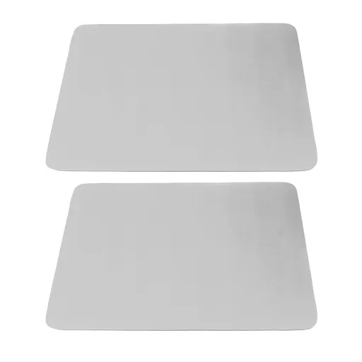2Pcs Coffee Mat Drying Pad Super Absorbent Prevent Slip Shock Absorption Easy to Clean Coffee Bar Mat for Countertops Coffee Machine Light Gray 30x40cm / 11.8x15.7in