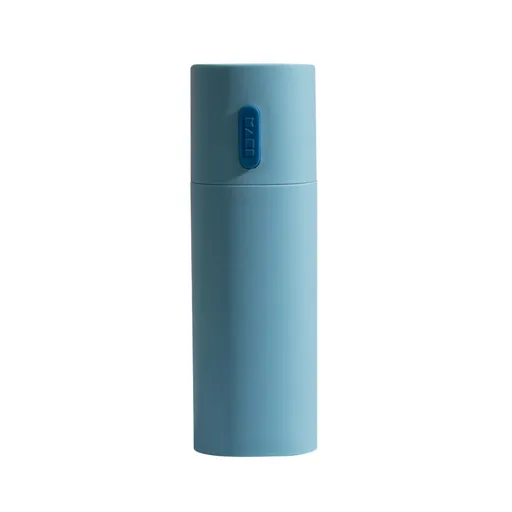 Plastic Toothbrush and Toothpaste Holder Portable Toothbrush Storage Box Cup for Home Travel Blue