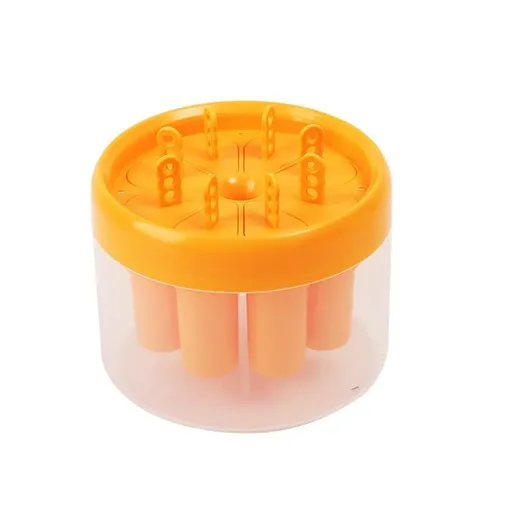 Ice-cream Molds Plastic, Easy-release Ice cream Mould with Cover Ice Lattice Reusable Ice Maker Popsicle