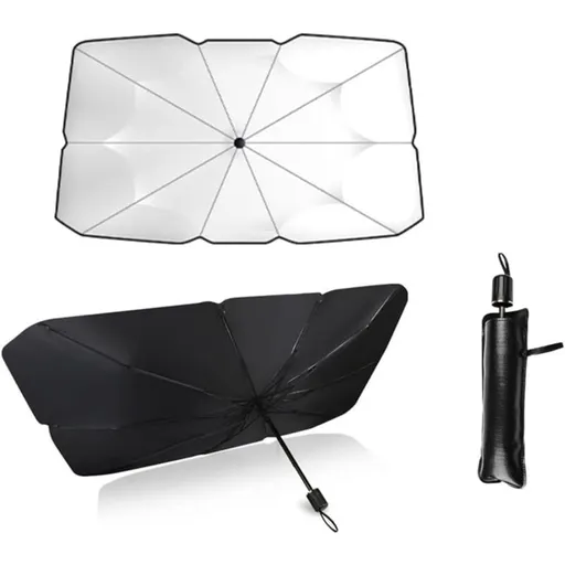 Car Sun Shade, Windshield Interior Sunshade, Foldable Car Sunshade, Blocks 99.9% Of Uv Rays For Car, Suv, Truck, Hgv