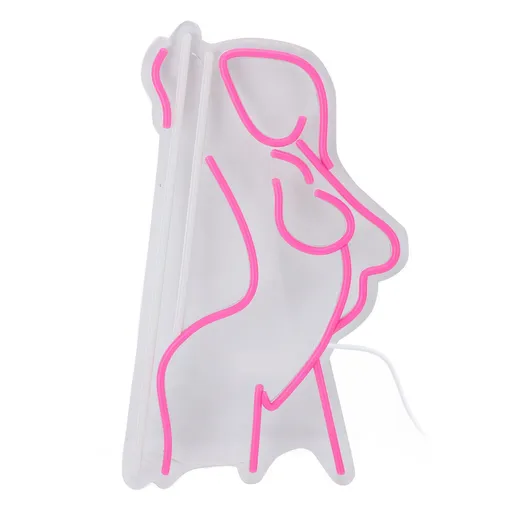 Neon Light LED Low Power Consumption Dimmable Lady Neon Sign for Beer Bar Wall Decoration