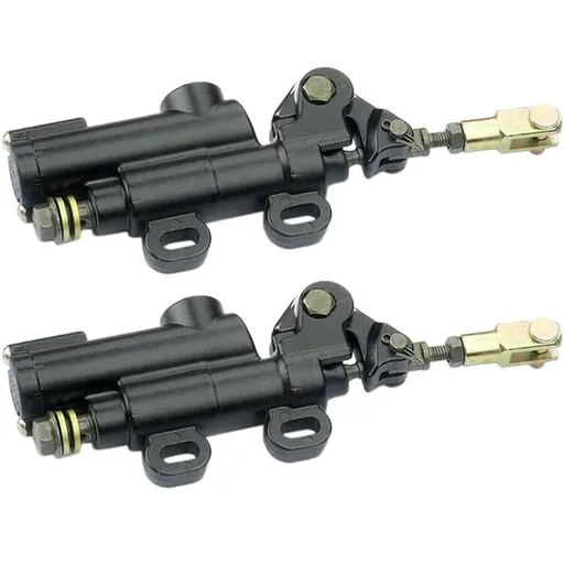 2X Universal Motorcycle Rear Hydraulic Brake Master Cylinder Pump for ATV Dirt Bike
