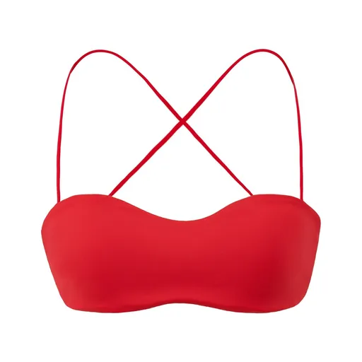 House Of Dasein Double Layered Small Chest Flat Narrow Version Without Cushion Underwear Sling - Dark Red - S
