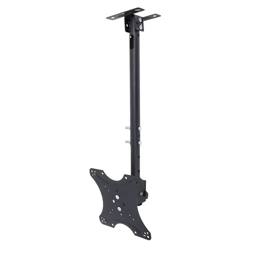 TV Ceiling Mount Bracket Adjustable Height Fits Most Flat Panel Televisions Home Bars Restaurants Fitness Centers School Use DN02