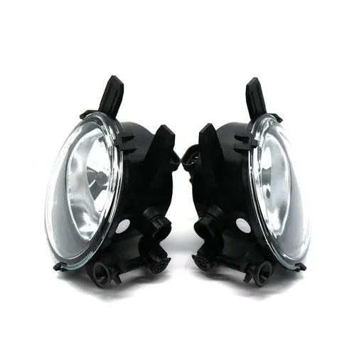 1 Pair Replacement Bumper Fog Light Fit for F30 F31 F34 Fog Lamp Assembly Driver And Passenger Side black