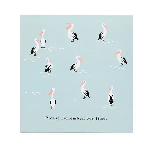 Self Adhesive Photo Album Binder Writable Inner Page Album Book Blue