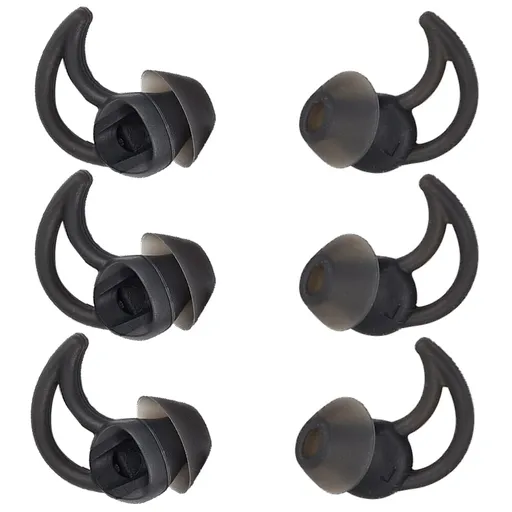 Silicone Earbud Tips Replacement Ear Tips Compatible with Headphone Rubber Tips Earbud Covers Eartips Large 3 Pairs