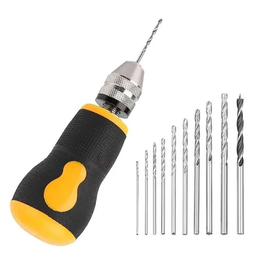 Manual Drill Mini Hand Drill Tool Portable Tool Set Small Hand Drill