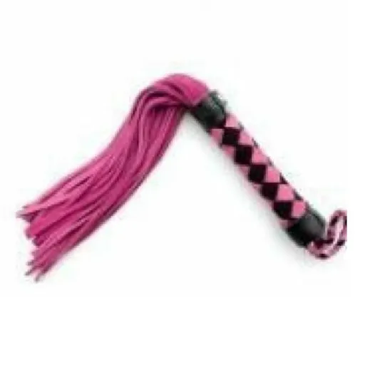 House Of Dasein Mini Flogger Spanking Whip Bondage Kink Fetish Restraints - Violet