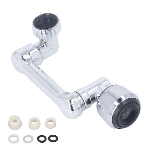 1080 Degree Swivel Faucet Extender ABS Sink Filter Extender for Bathroom Sink Face Wash Attachment