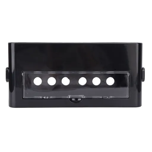 Power Socket Storage Box Safe Dustproof Socket Wire Organizer Plastic Box for Home MediumBlack