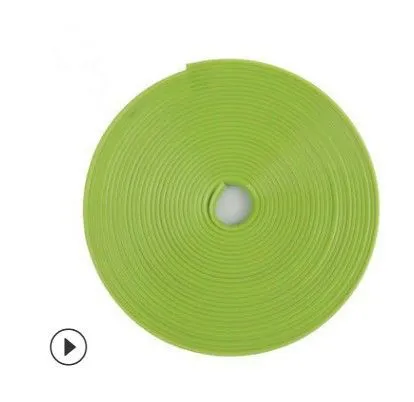 Ning zhi Rubber Wheel Hub Anti Collision Strip 8CM Green (8.1m volumes)