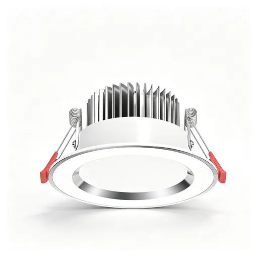 4 Pack Silver White 7W Warm White [Luxury All Aluminum] (Cutout 6.5-9cm) | Recessed LED Ceiling Light | Halloween Luxury Warm Silver Set | All Aluminum Warm Light Silver Downlight