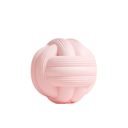 2 Piece Ribbed Foot Massage Ball Set Pink and Blue