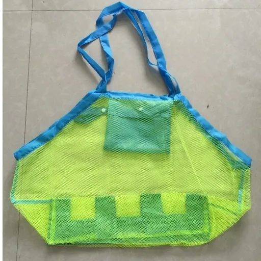 Mesh Beach Bag Extra Large Beach Bags and Totes Tote Backpack Toys Towels Sand Away For Holding Beach Toys Children' Toys Market