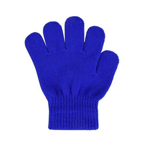 Kids Waterproof Winter Snow Gloves, Thick Stretchy Warm Gloves for Boys and Girls for Outdoor Play in Cold Weather, Blue, 5-12 Years