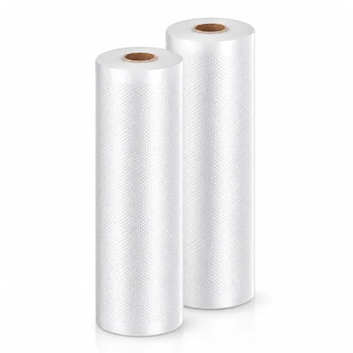 Vacuum Sealer Bag Roll 30cm x 5m Embossed Food Storage Bags 2 Rolls for Vacuum Packing and Kitchen Storage