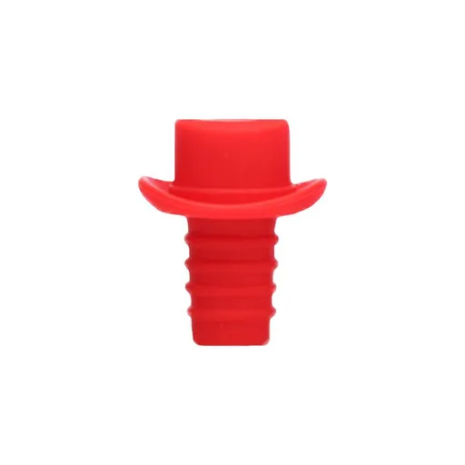 5 Piece Reusable Leak Proof Wine Bottle Stoppers Silicone Caps Cute Animal Design Multi Colour